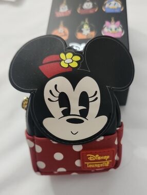 Loungefly Mickey & Frounds Mystery Box Mini Backpack Bag Charm Minnie Mouse
